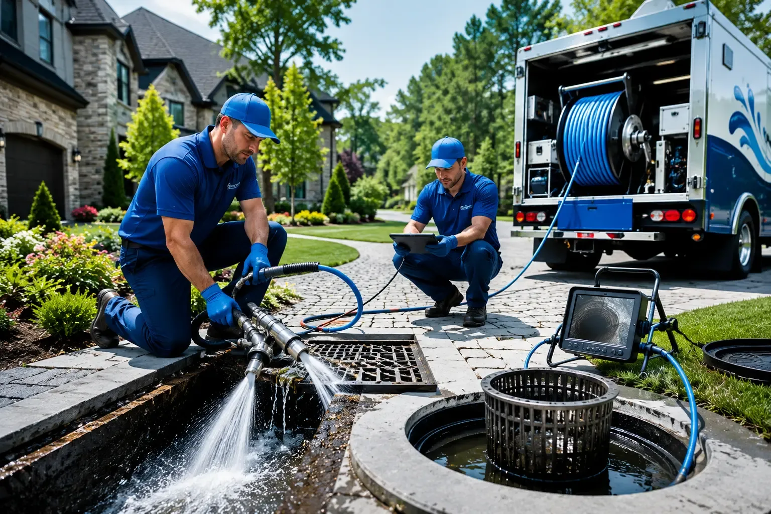 Local outdoor drain cleaning professionals in Pinehurst, ID