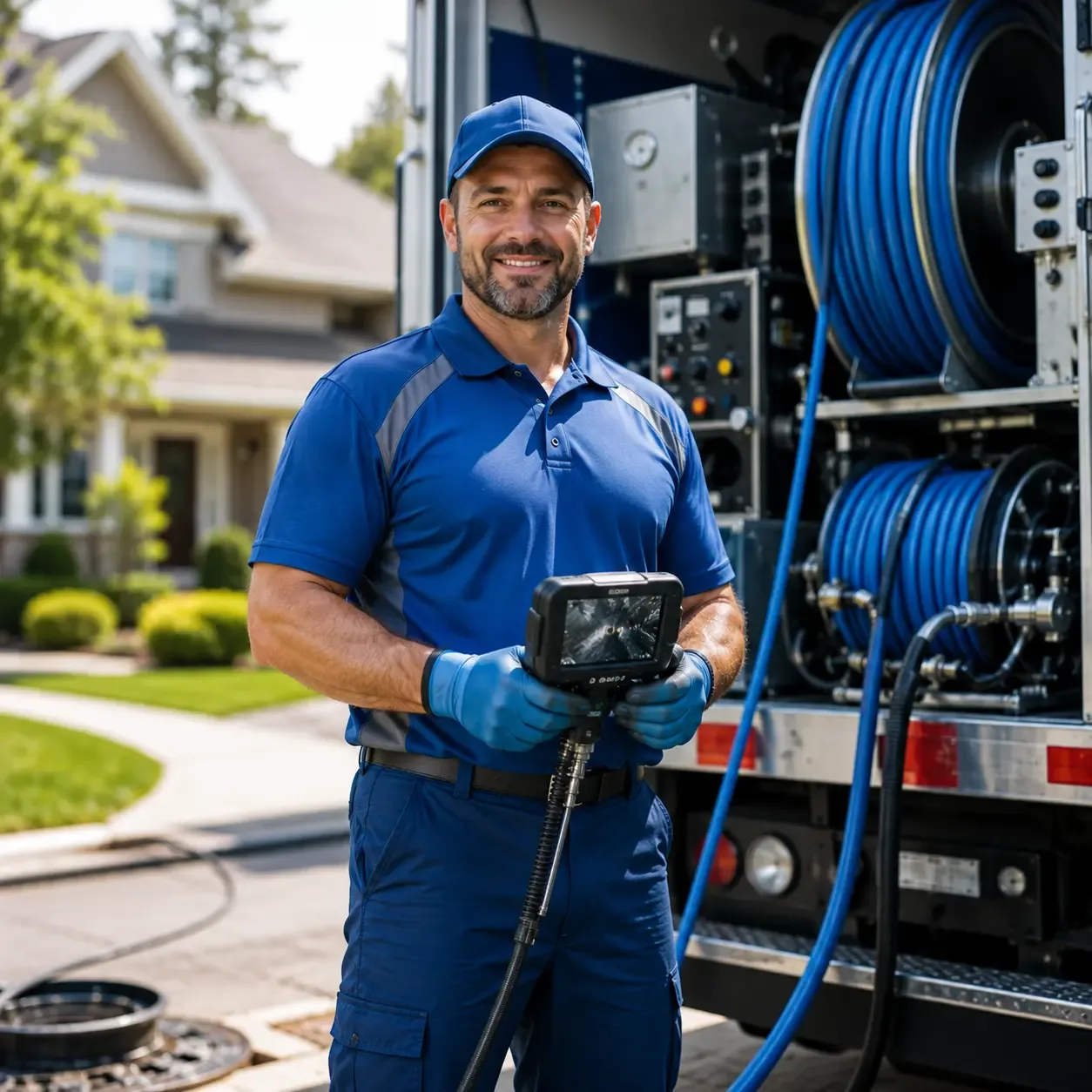 Local outdoor drain cleaning specialists in Pinehurst, ID